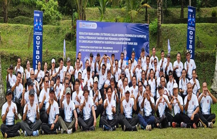 Pimpinan Karangasem Gelar Mancakrida (Outbond) maknai Moment Valentine